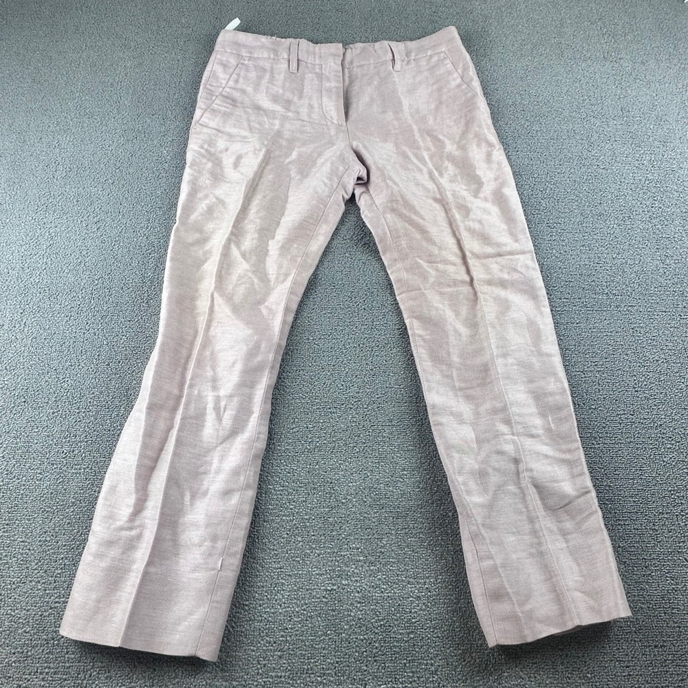 Arthur Fox Dress Pants 30x25 Men Purple Flat Front Straight Business Prep Formal